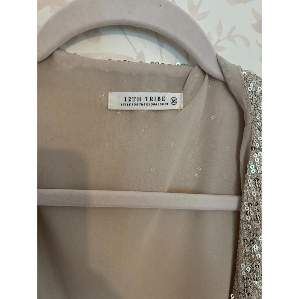 FALL SALE! NWOT 12th Tribe Sparkling Sequin Dress - Picture 4 of 9